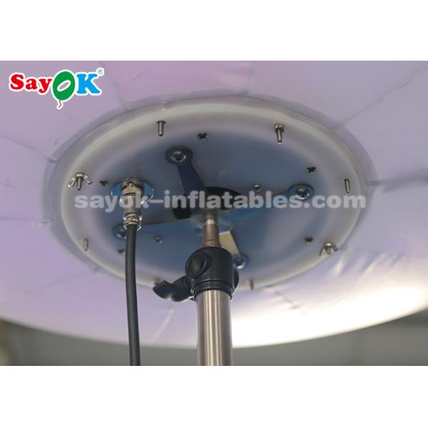 Полиэстер гигантского раздувного воздушного шара Дурабле 1.5м белый для выставок