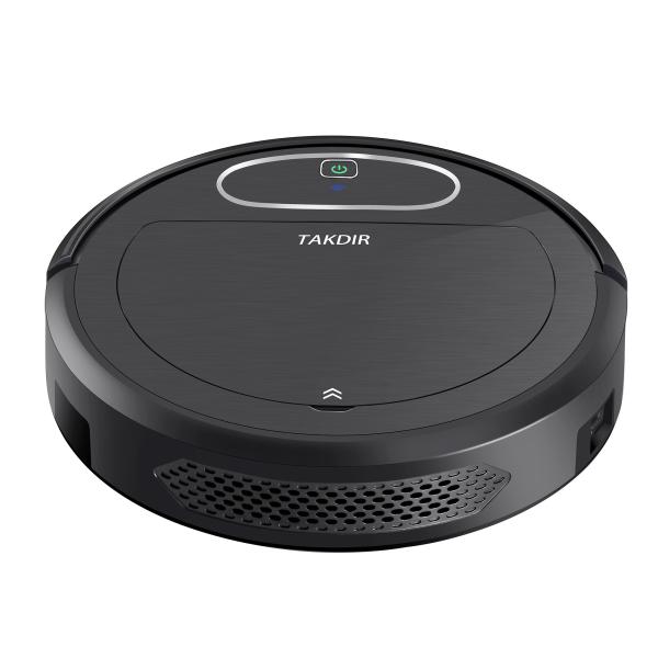 Portable Ultra Thin Robotic Vacuum Cleaner , Household Mini Cleaning Robot