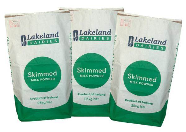 Categoría alimenticia pegada de las bolsas de papel de Multiwall de leche en polvo 20kg 25kg