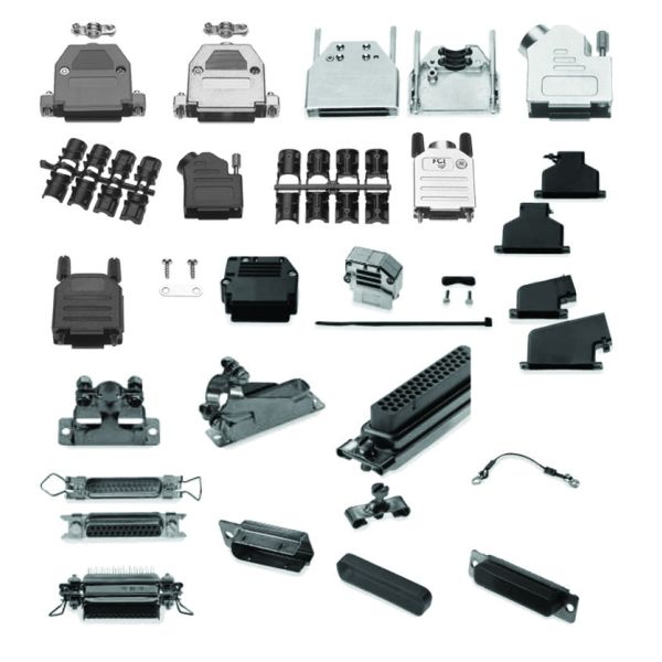 cable management and protection solutions using Amphenol 70521BLF D Subminiature connector accessories