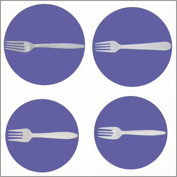 DISPOSABLE PLASTIC SPOON & KNIFE & FORK, PS OR PP MATERIAL, GOOD QUALITY