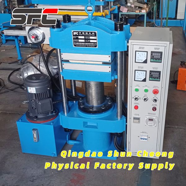 Factory Direct Supply Computer Optimized Design Flat Vulcanizing Machine with High Stiffness and High Reliability