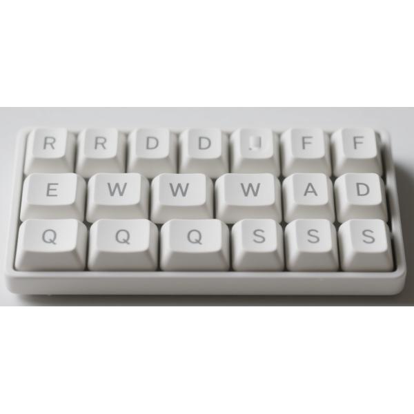 Cubiertas de teclas de inyección de plástico impermeables negras de tamaño estándar