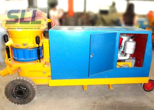 Tunneling Diesel Power Concrete Spraying Machine By Battery Starting