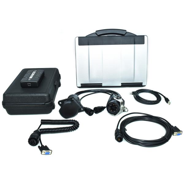 Pour le kit Wabco, outil de diagnostic WDI ABS EBS Truk Bus Interface de diagnostic automatique pour le diagnostic Wabco + Ordinateur portable Cf53