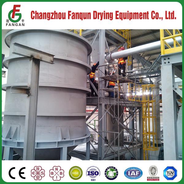 Stainless Steel 304 Rotary Drum Dryer In Food Industry 2-7T/H