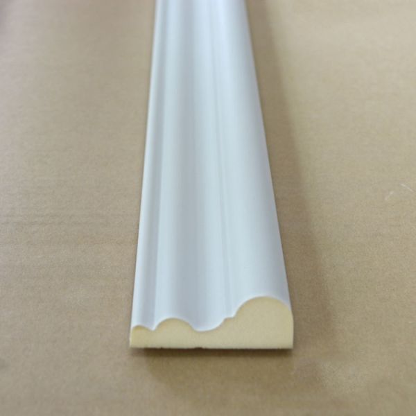 GD-85022 56mm Wholesale Rustic Corrosion Resistance Urethane Plain Pu Decorative Ceiling Moulding