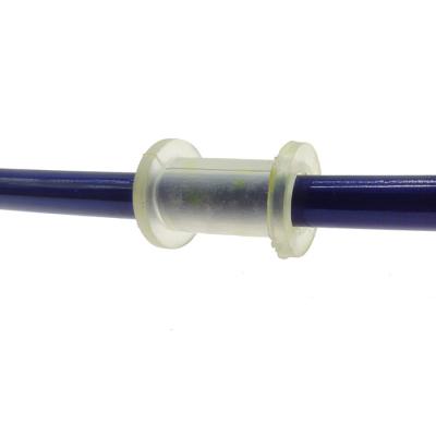 Silicone Rubber Hose Protection Sleeve Gray Color For Motorcycle