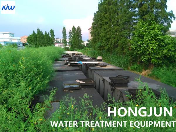 30T Package Water Treatment Plant Buried Sewage Treatment For Residential Area