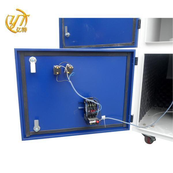 Строительные работы упрощены мобильным дымопоглощающим устройством YITE и двухместной выхлопной рукой