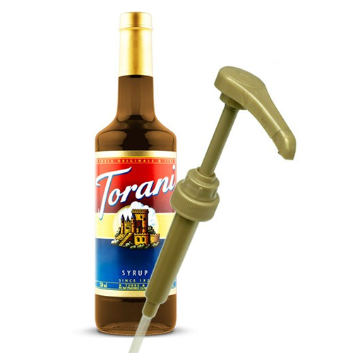 Насос сиропа Torani золота качества еды для дозировки 750ML 1000ML 5ml 8ml 10ml