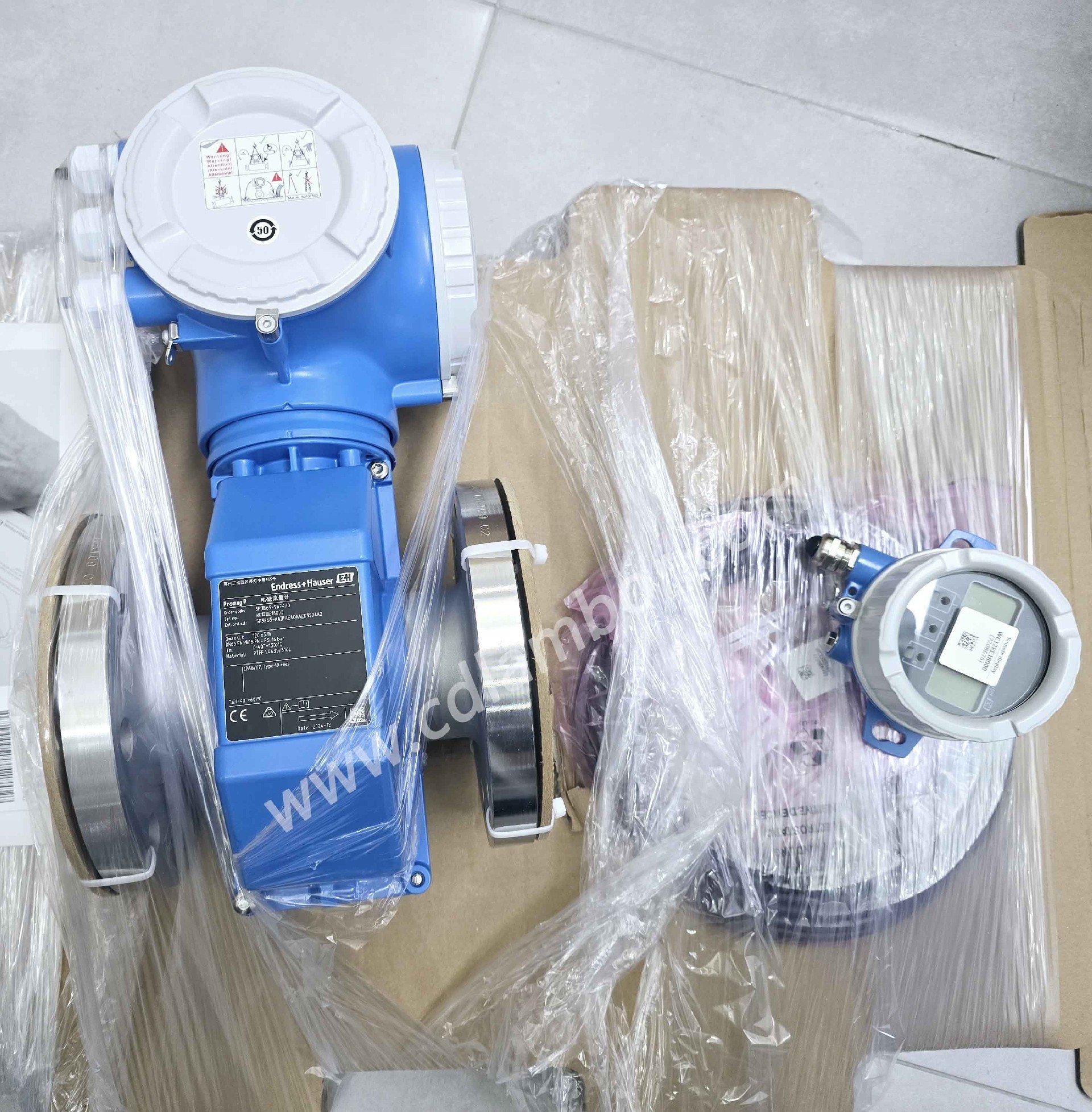 Endress+Hauser E+H 5P3B65 Proline Promag P 300 electromagnetic flowmeter
