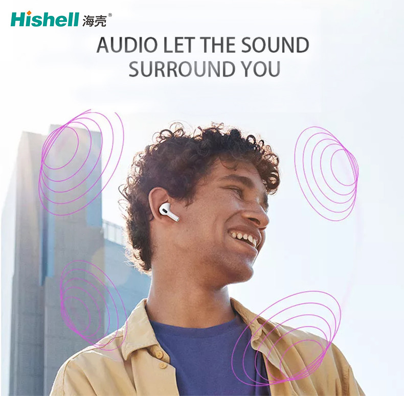 GPS Air3 бесшнуровое невидимое Bluetooth Earbuds с поручая случаем