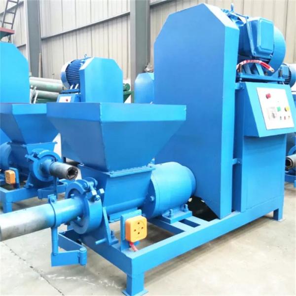 80mm Dia 15kw Charcoal Press Machine Agro Wood Waste Briquette Machine