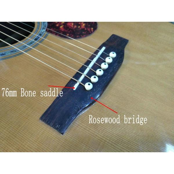 39 inches ooo45s Acoustic Guitar Top AAA Solid Red Cedar Abalone Binding Body With Fishman Pickups Rosewood fingerboard