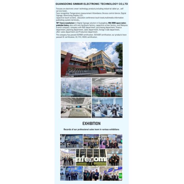 Waterproof High-Brightness 24/7 Operation Self Service Kiosk for Outdoor Payment and Ordering