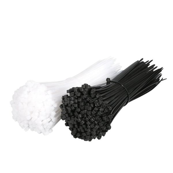 China Factory Ready Stock RCR Self-Locking Nylon Cable Ties 2.5*150mm 6 PA66 100 Pieces Zip Ties. Small Plastic Ties Good
