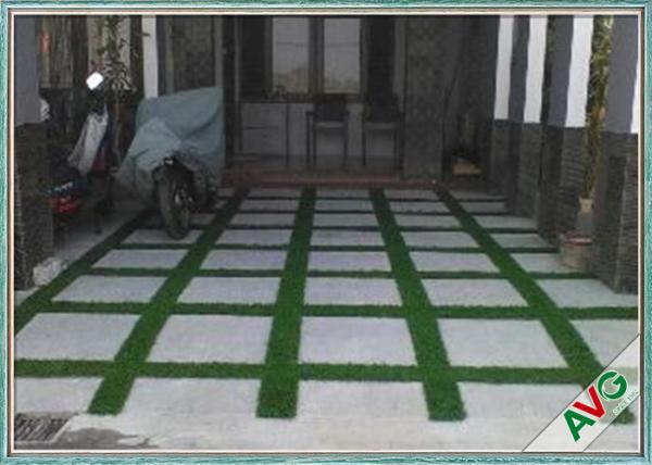 Multi functional Garden Artificial Turf / Fake Grass For Playground Decoration