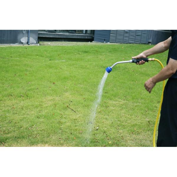 Контроль пальца Металлический поливной палочкой тяжелый распылитель w / 2 quot Лицо Алюминиевый мягкий дождь распылитель Amp 20 см Алюминиевый расширитель