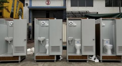 Portable 20 Feet Container Prefab House Toilet
