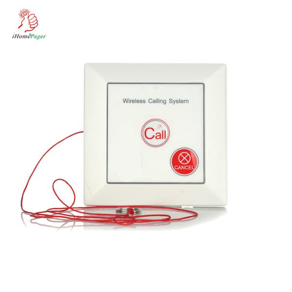 Hot sale cheap wireless nurse calling system two keys call button with line