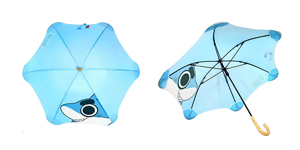 Kid's umbrella Safe Mini Wooden Handle Umbrellas 17