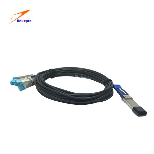 Cabo compatível SFP+ da fibra 10gbe de Cisco ao cabo direto do anexo de SFP+ 3 medidores