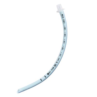 PVC transparente Tubo endotraqueal descartável sem punho ETT de alta elasticidade para crianças