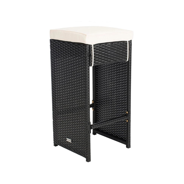 Stackable Height 700mm Depth 400mm Modern Wicker Bar Stools Durable
