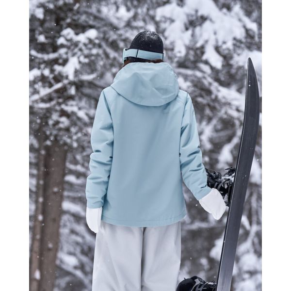 Custom OEM Couple 3L Waterproof Snowboard Ski Jacket Winter Warm Ski Sweatshirt