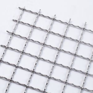 SUS 304 316 316l 6 8 10 12 14 20 Mesh Stainless Steel Crimped Woven Wire Mesh