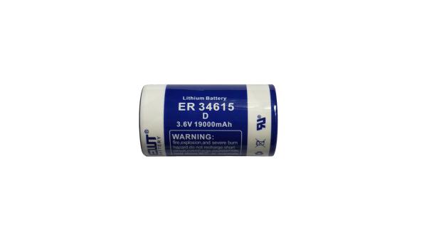 ER34615 3.6V 19000mah Lithium Thionyl Chloride Battery ER18505M Chemistry Li-SOCl2 Battery Smt For Pcb