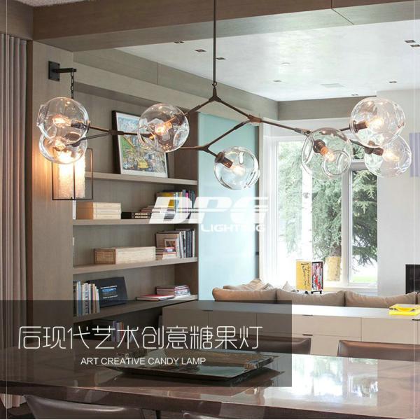 Vintage Glass Hanging Lamp Lighting Chandelier Pendant Light
