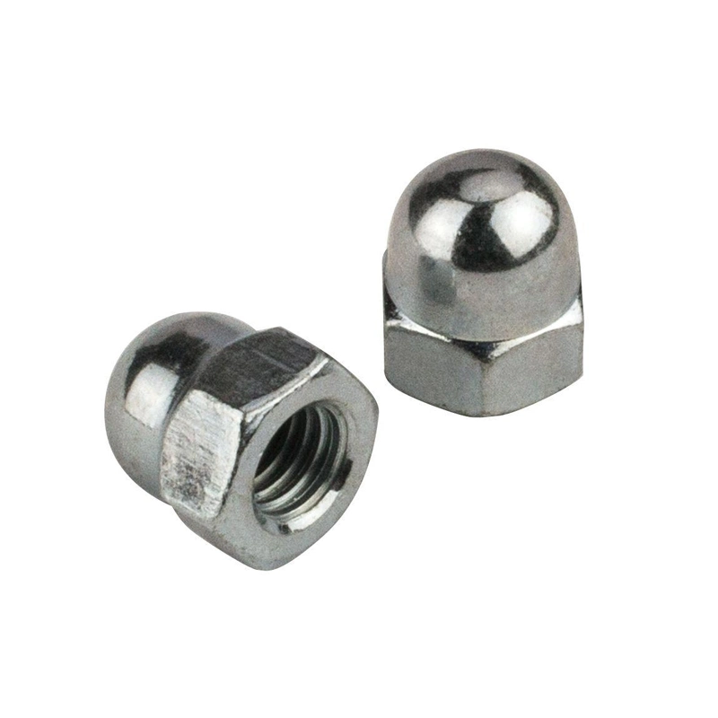 DIN1587 Cap Stainless 304 Steel Nut M4 - M12 Outer Hexagon