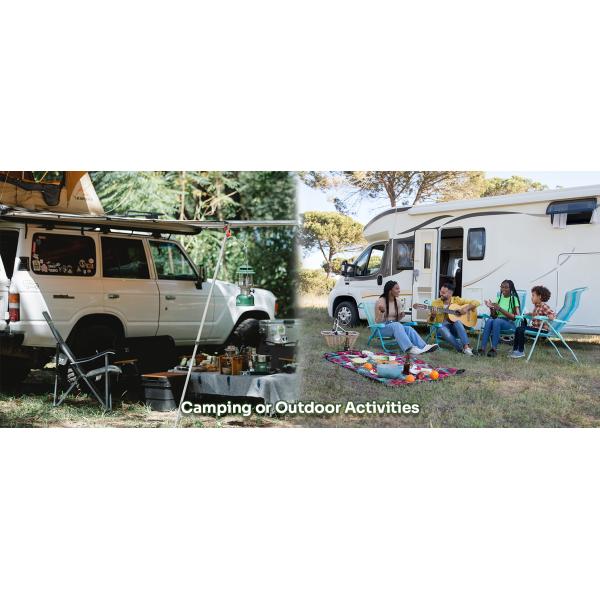 60Ah Lifepo4 Литийная батарея Беспроводная солнечная портативная генераторная станция для кемпинга на открытом воздухе