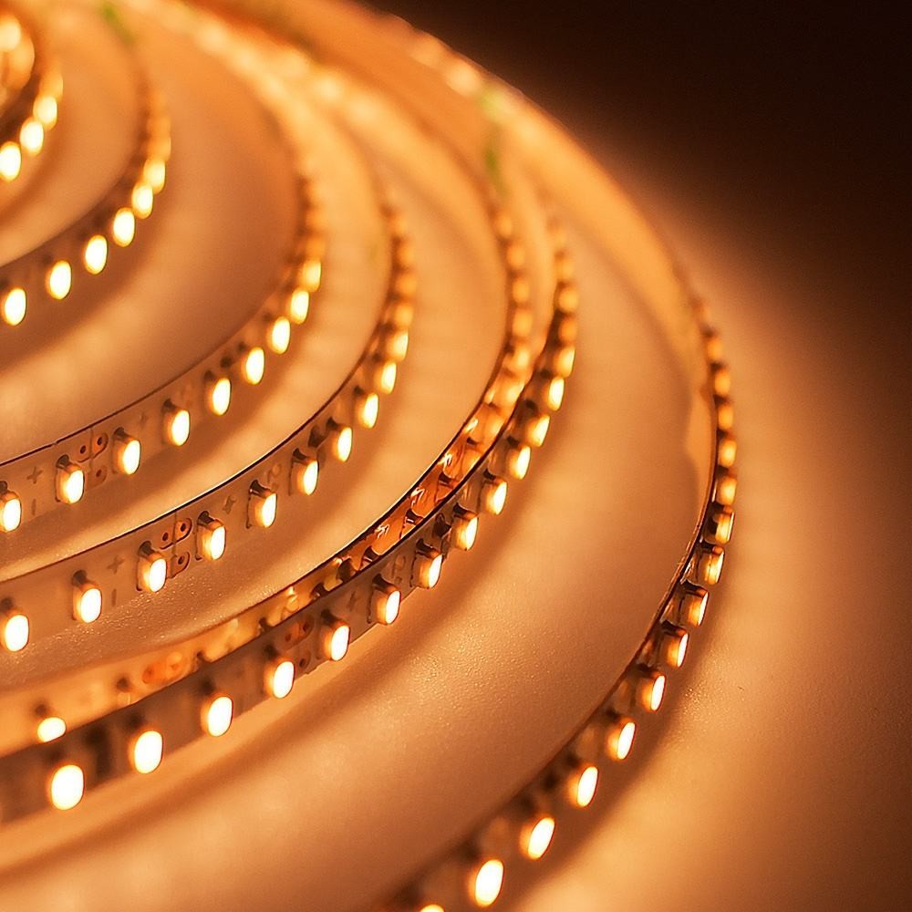 240leds IP20 самоклеящаяся светодиодная лента 2200K клеящаяся обратно светодиодные светодиодные ленты