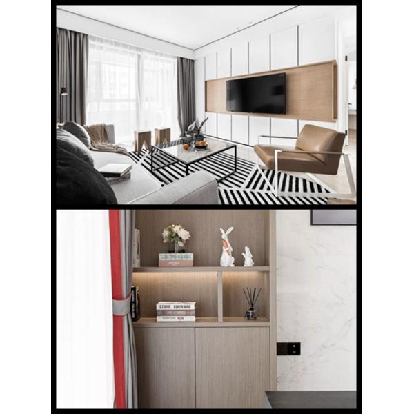 Справляться покрашенный деревянный цвет Брауна переклейки облицовки/облицовки Wenge