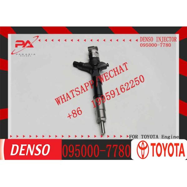 Factory Direct Sale Diesel Injector Nozzles Common Rail Diesel Fuel Injector 23670-30280 095000-7780 For Toyota Hilux