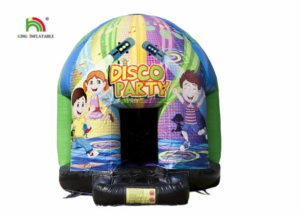 Dome 3.5m Carton Printing Inflatable Jumping Castle Bounce House For Kids
