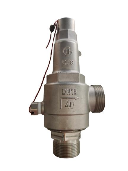 Stainless Steel DA22Y Cryogenic Safety Valve for Tank / Skid Industrial Gas