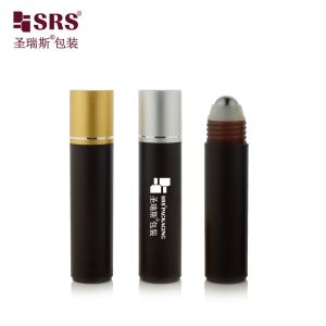 RPA(S) 30ml Cylinder Deodorant Roll On Bottles With Silver Metal Screw Cap