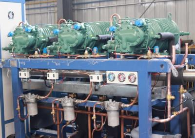Unidades de refrigeração de alta temperatura da sala fresca, refrigerador paralelo do compressor do parafuso