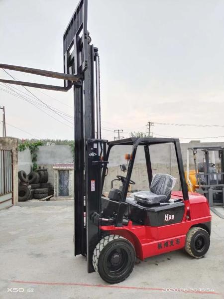 Dependable Performance Hangcha H30 3ton Forklift Truck for Machinery Repair Shops