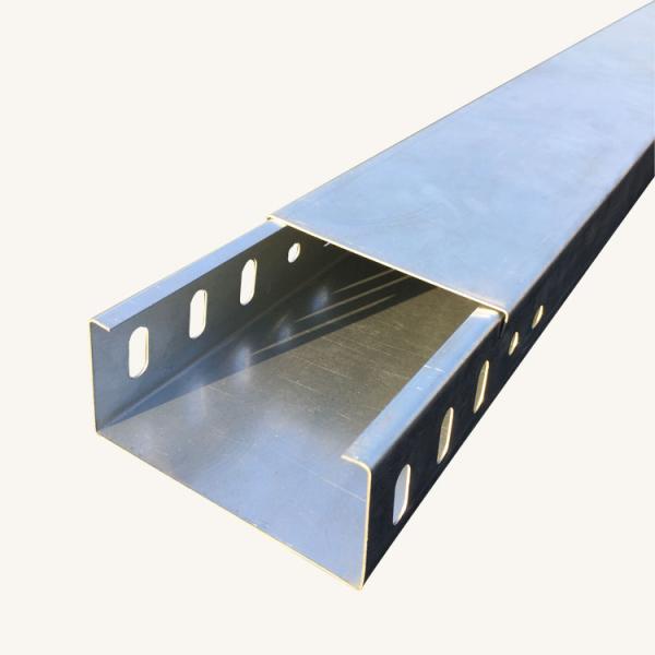Ftth Steel Cable Duct RoHS Metal Tray Electrical With Cover