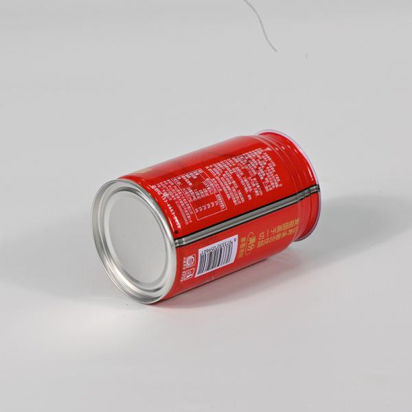 Waterproof Round Beverage Tin Can CMYK Printing Drink Tin Can