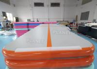 pista que cae del aire inflable material de la gimnasia de la puntada del descenso del 10ft