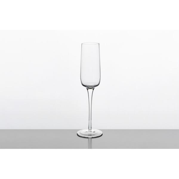 Sparkling Crystal Champagne Flutes 200ml Transparent Wine Glasses 7 Ounces