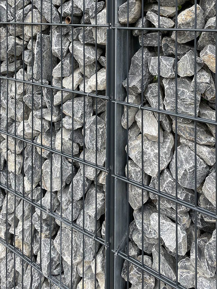 Hot Dipped Galvanized Welded Gabion Box 3x1x1m for Flood Control Retaining Wall