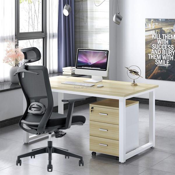 Office Computer High Back Executive Chair with Mesh Fabric and Stainless Steel Frame
