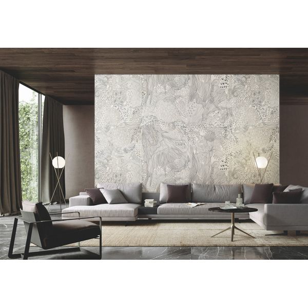 Light Luxury Decorative Stone Panel Jungle Waltz Three In One Modern And Minimalist